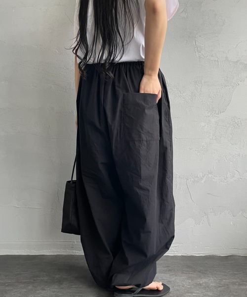 mizuiroind（ミズイロインド） イージーパンツ F グレー レディース