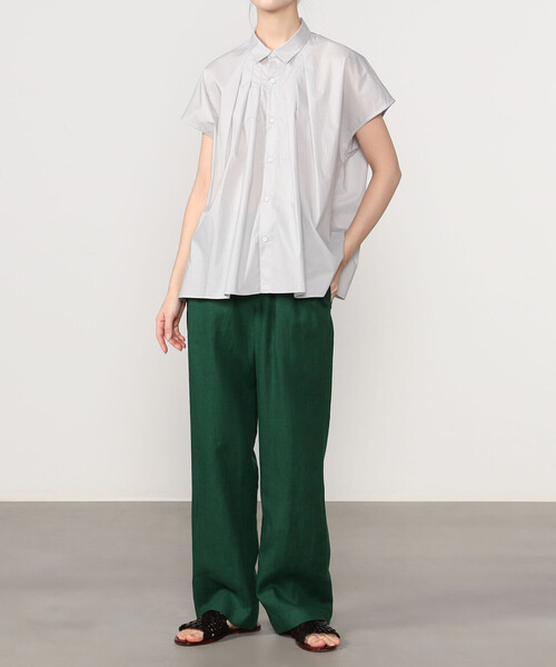 「Morris & Sons」 イージーパンツ 0 グリーン レディース_画像2