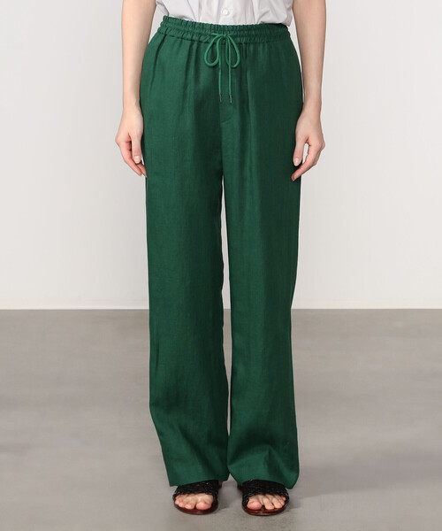 「Morris & Sons」 イージーパンツ 0 グリーン レディース_画像4