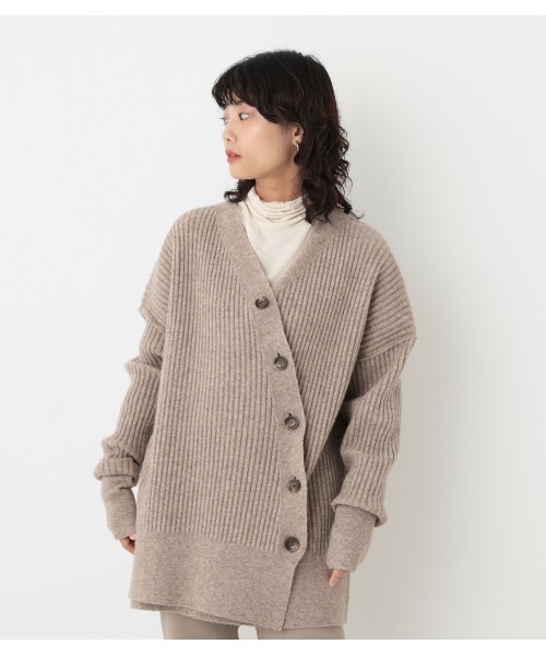 BLACK BY MOUSSY（ブラックバイマウジー） ニットカーディガン FREE