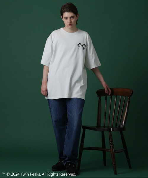 「MANASTASH」 半袖Tシャツ S ホワイト メンズ_画像8