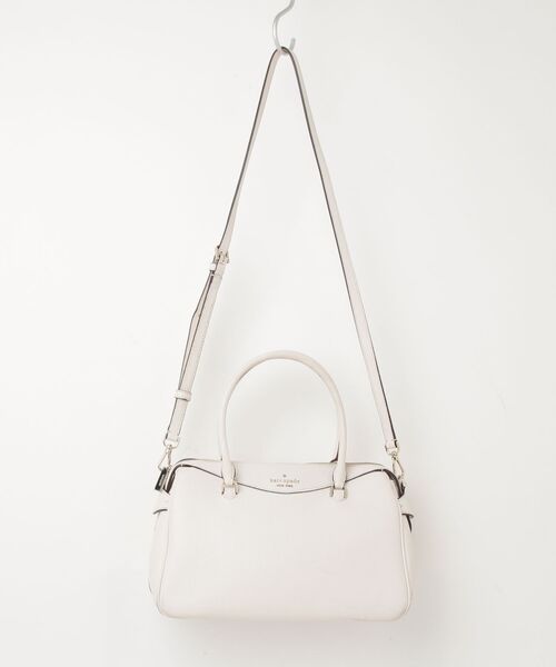【美品】【未使用】kate spade ホワイト ビジネスバッグ kate spade NEW YORK（ケイト・スペード ニューヨーク） 2WAYバッグ