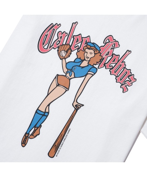 「KEBOZ」 半袖Tシャツ MEDIUM ホワイト メンズ_画像3