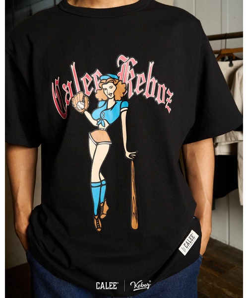 「KEBOZ」 半袖Tシャツ MEDIUM ホワイト メンズ_画像5