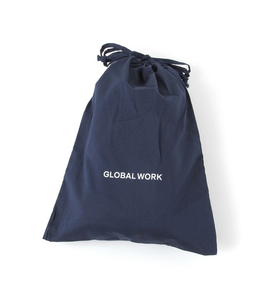 GLOBAL WORK（グローバルワーク） シューズ 巾着付き室内スリッパ