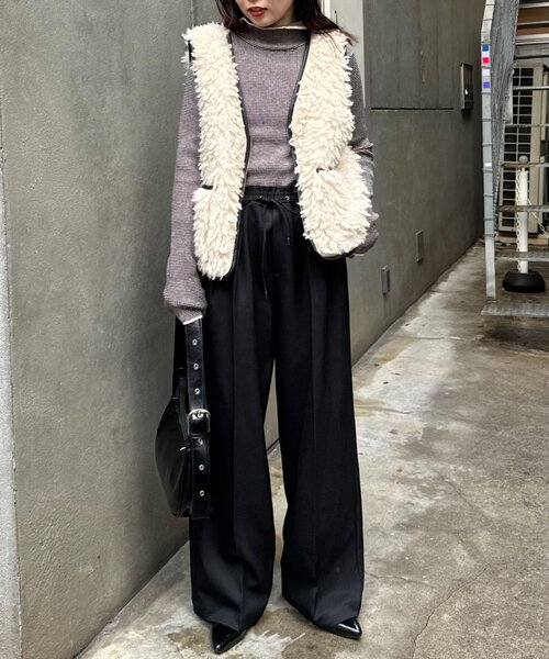 「CIAOPANIC TYPY」 イージーパンツ SMALL グレー レディース_画像5