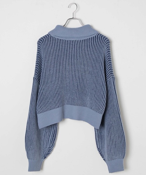 「WEGO」 ニットカーディガン FREE グレー レディース_画像8