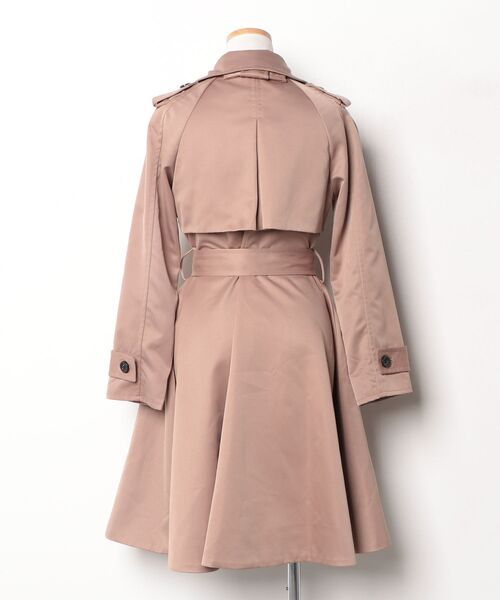 「RUIRUE BOUTIQUE」 トレンチコート S ブラウン レディース_画像2