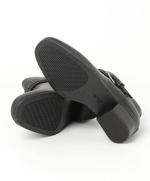 「Clarks」 ショートブーツ UK5.5 ブラック レディース_画像3