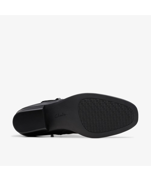 「Clarks」 ショートブーツ UK5.5 ブラック レディース_画像5