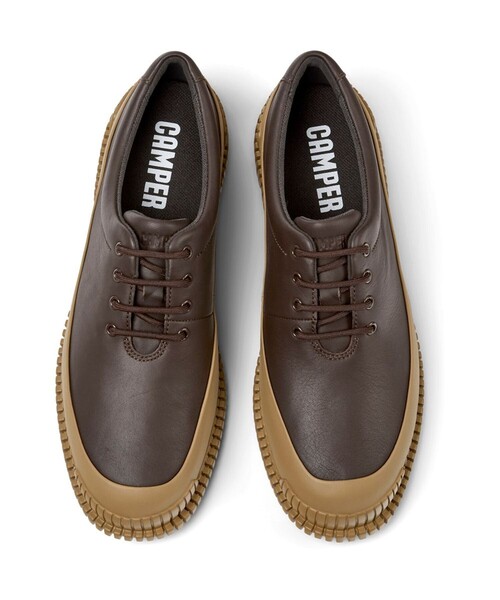 「CAMPER」 ローカットスニーカー 24.0cm ブラウン レディースの画像