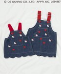 ジャンパースカート サンリオキャラクターズ刺繍...の詳細画像1