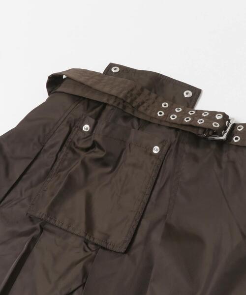 スカート GANNI　DUCHESSE NYLON POCKET SKIRTの画像