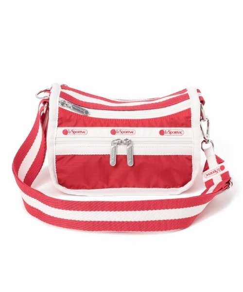 「LeSportsac」 ショルダーバッグ FREE レッド レディース