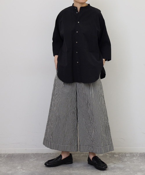 ☆ journal standard luxe ノーカラープルシャツ ☆ JOURNAL STANDARD LUXE（ジャーナルスタンダード ラックス） ブラウス