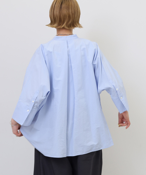 ☆ journal standard luxe ノーカラープルシャツ ☆ JOURNAL STANDARD LUXE（ジャーナルスタンダード ラックス） ブラウス