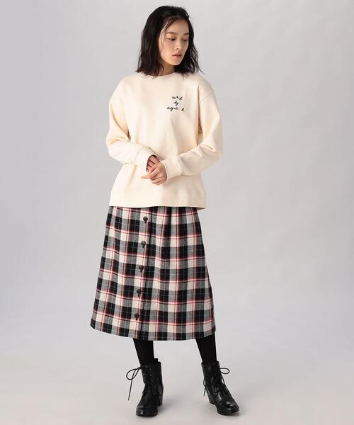 「To b. by agnes b.」 スウェットカットソー 38 ホワイト系その他 レディース_画像3