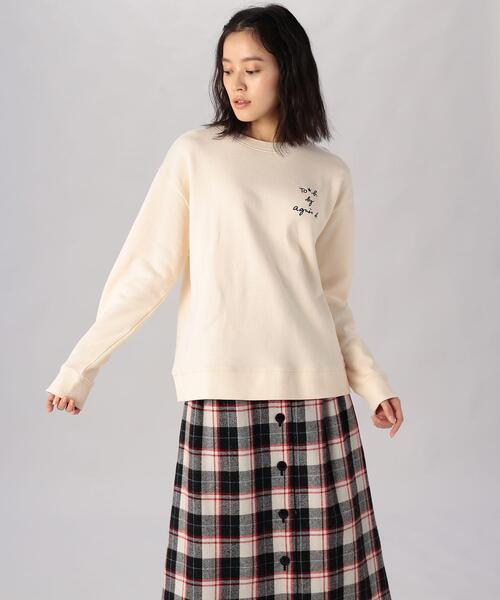 「To b. by agnes b.」 スウェットカットソー 38 ホワイト系その他 レディース_画像5