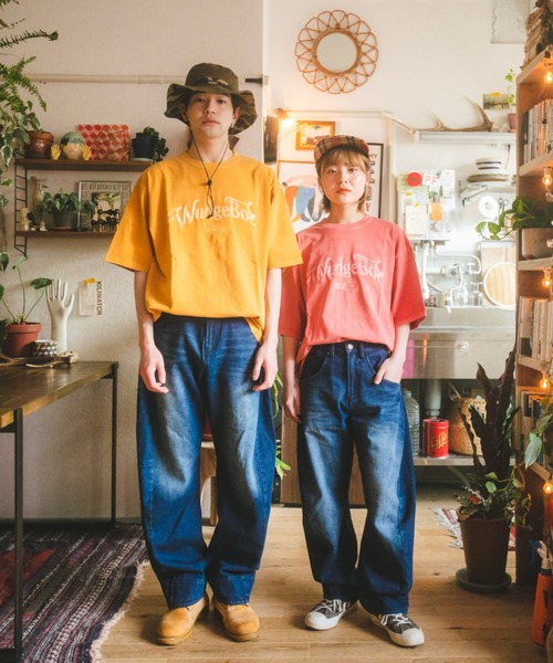 「WudgeBoy」 デニムパンツ SMALL ブラック レディースの画像