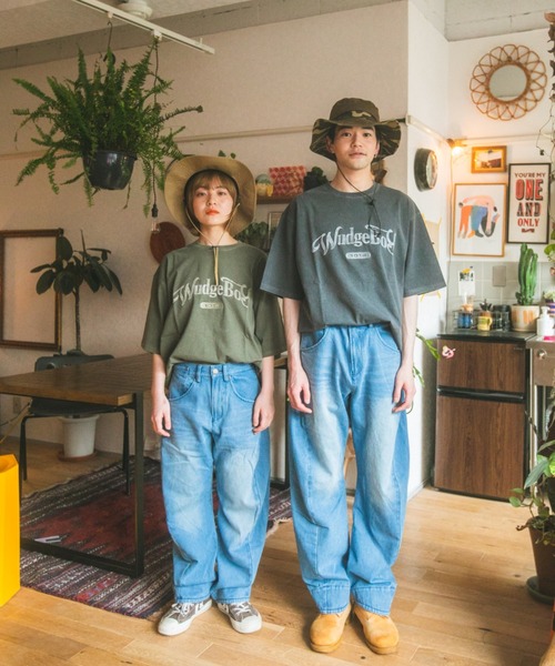 「WudgeBoy」 デニムパンツ SMALL ブラック レディースの画像