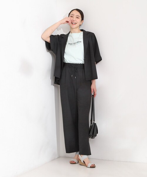 SHOO・LA・RUE（シューラルー） ワイドパンツ パンツ 「着丈選べる