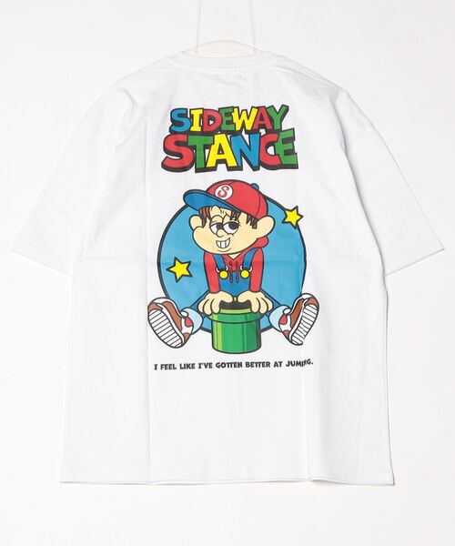 En serio TOKYO tシャツ 「SIDEWAYSTANCE」ゴートゥゲームエリア半袖T