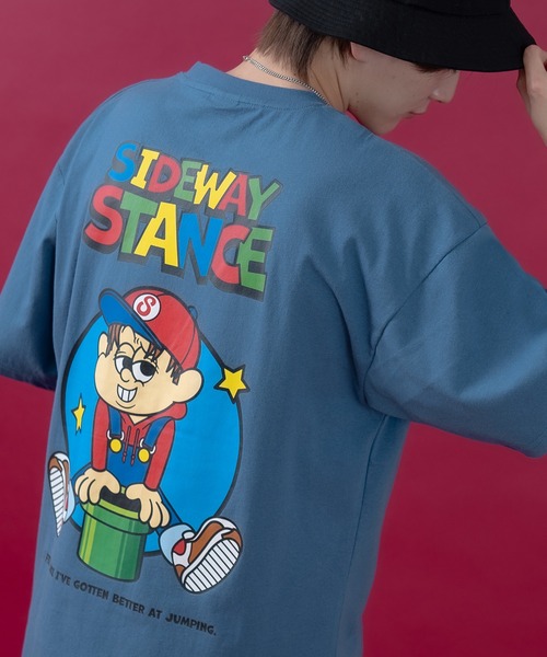 En serio TOKYO tシャツ 「SIDEWAYSTANCE」ゴートゥゲームエリア半袖T