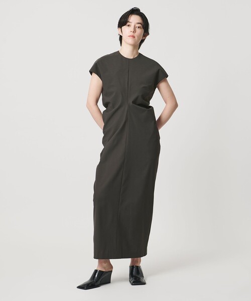 ワンピース 「MARW UNITED ARROWS」ウエスト ドレープ ワンピースの画像