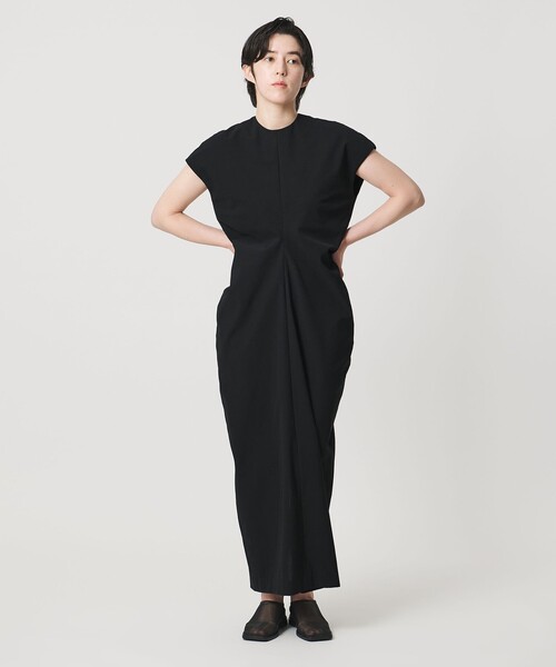 ワンピース 「MARW UNITED ARROWS」ウエスト ドレープ ワンピースの画像