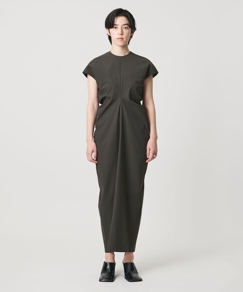 ワンピース 「MARW UNITED ARROWS」ウエスト ドレープ ワンピースの画像