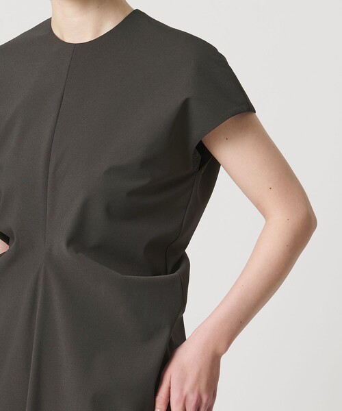 ワンピース 「MARW UNITED ARROWS」ウエスト ドレープ ワンピースの画像