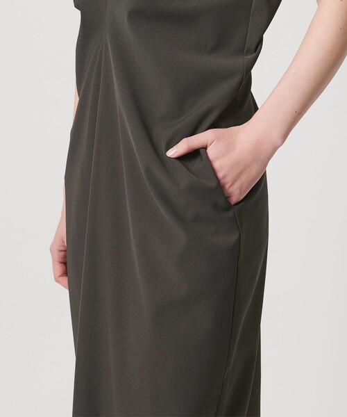 ワンピース 「MARW UNITED ARROWS」ウエスト ドレープ ワンピースの画像