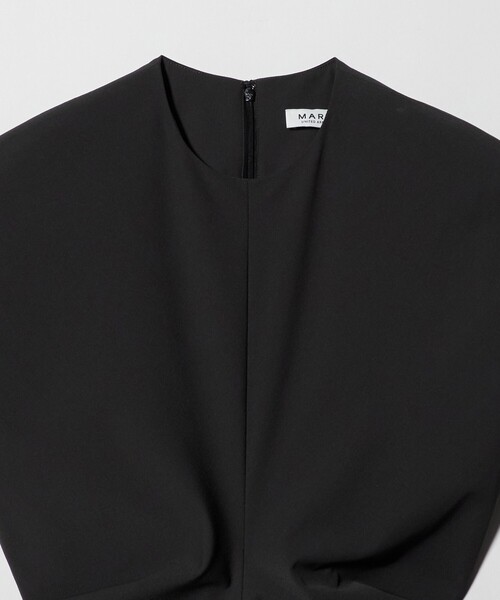 ワンピース 「MARW UNITED ARROWS」ウエスト ドレープ ワンピースの画像