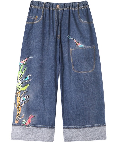 Mサイズ・綿100％★ツモリチサト ボトムス 8分丈 ルームウェア ボトムス tsumori chisato SLEEP ルームウェア 部屋着 綿100%(本体) ボトムス 8