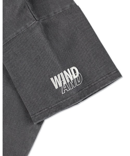 WIND AND SEA（ウィンダンシー） 半袖Tシャツ S グレー メンズ