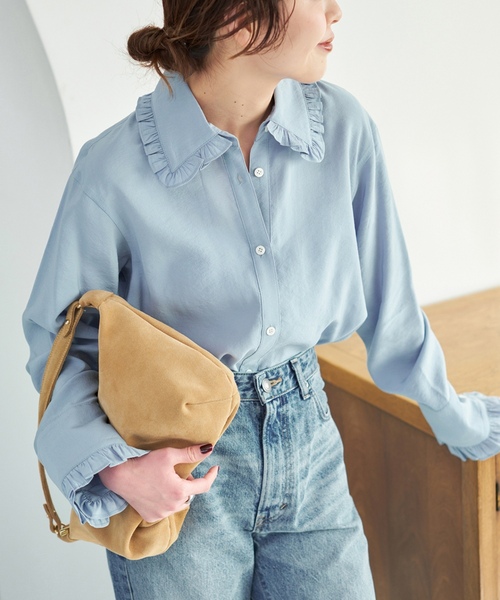 Spick & Span 長袖シャツ Spick＆Span（スピック アンド スパン） 「Spick & Span」 長袖シャツ