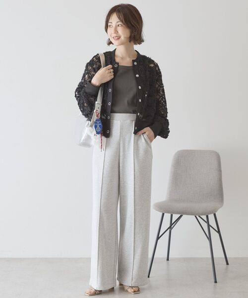 「AMERICAN HOLIC」 カーディガン M アイボリー レディース_画像6