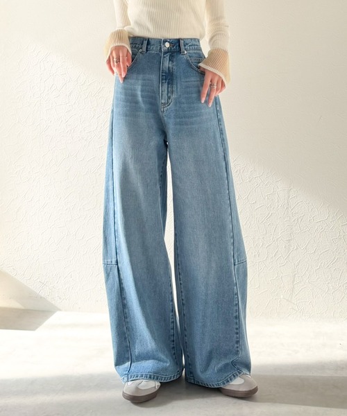 「classicalelf」 デニムパンツ MEDIUM ブルー レディース_画像2