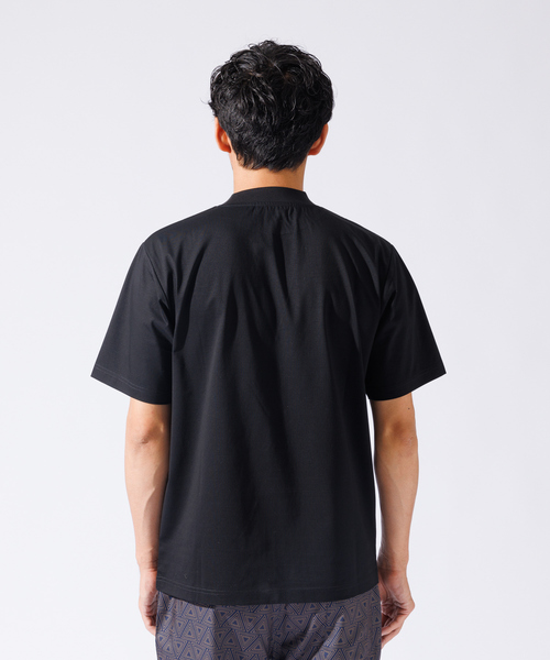 「ABAHOUSE GRAY」 半袖Tシャツ 46 グレイッシュベージュ メンズ_画像5