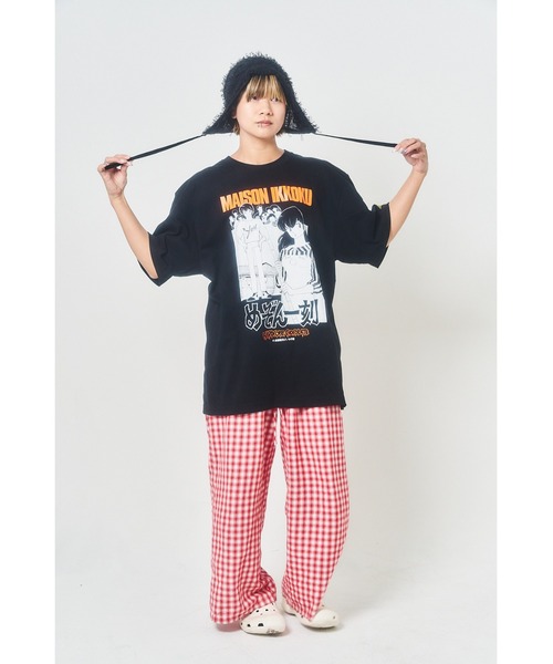tシャツ 「めぞん一刻」一刻館（時計坂ブラック） メンズ : ZOZOTOWN