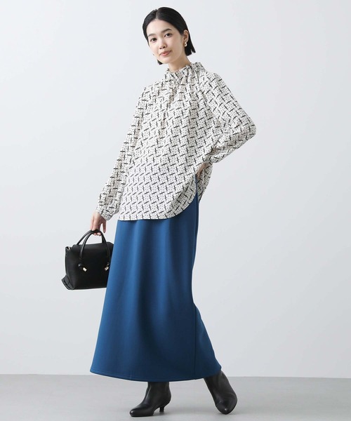 「Gready Brilliant」 長袖ブラウス 38 ベージュ レディース_画像2