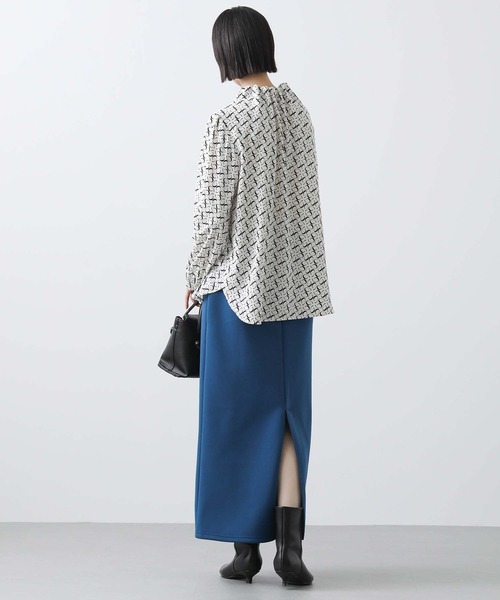 「Gready Brilliant」 長袖ブラウス 38 ベージュ レディース_画像4