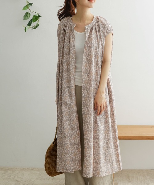 「URBAN RESEARCH DOORS」 ノースリーブワンピース ONE ブルー レディース_画像3