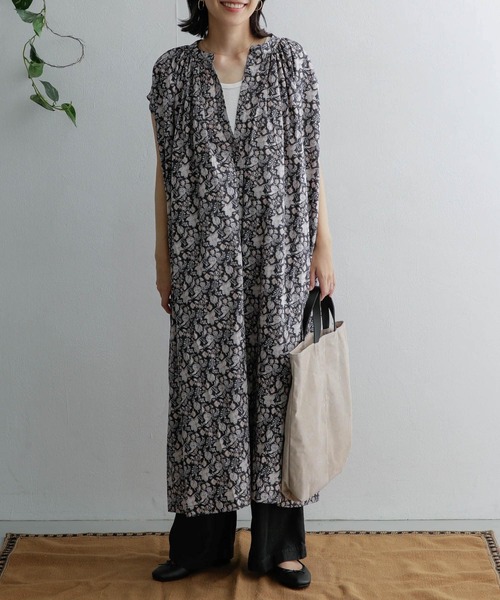 「URBAN RESEARCH DOORS」 ノースリーブワンピース ONE ブルー レディース_画像5