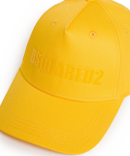 ☆激レア品！！DSQUARED2イエロー レーシングキャップ DSQUARED2（ディースクエアード） キャップ 帽子 入学式 Kids
