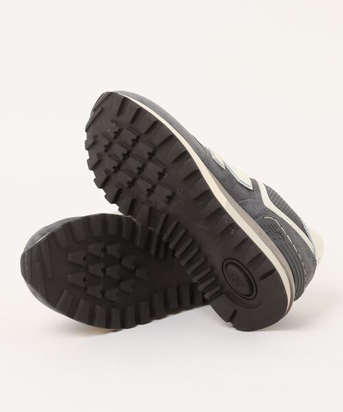 「New Balance」 ローカットスニーカー 24.5cm グレー メンズ_画像3
