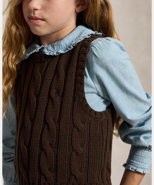 Polo Ralph Lauren Childrenswear ラルフローレン ベスト ケーブル