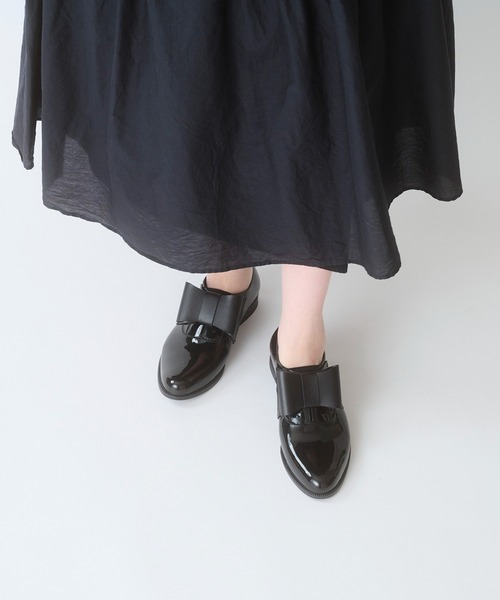 「TEMPERATE」 シューズ 38 ブラック レディース_画像9