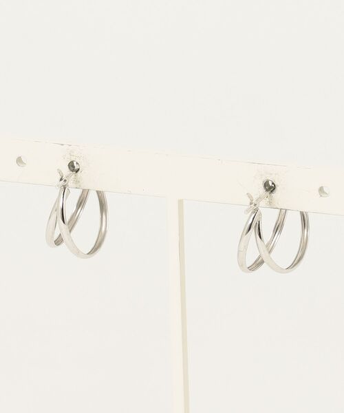 「Jewel closet by L&Co.」 ピアス(両耳用) FREE ホワイトゴールド レディース_画像2