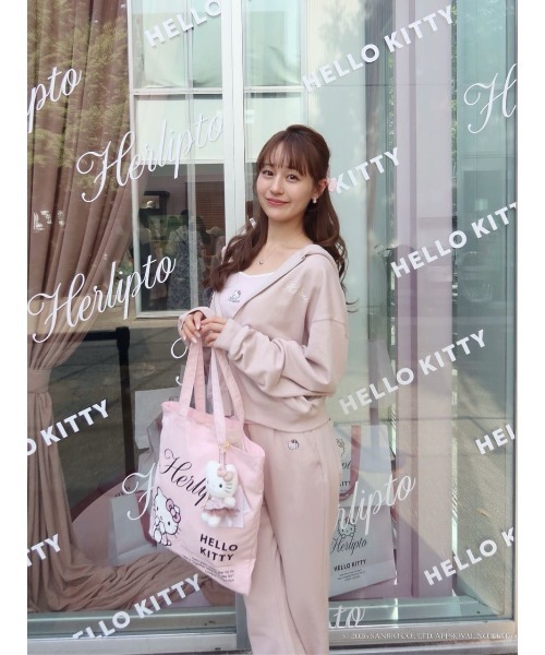Her lip to トートバッグ HLT x Hello Kitty Tote Bag オリジナル缶